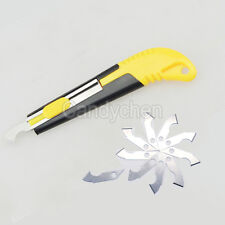 Folha de plástico acrílico PVC cortador Perspex ferramenta de corte artesanato com 10 lâminas sobressalentes comprar usado  Enviando para Brazil
