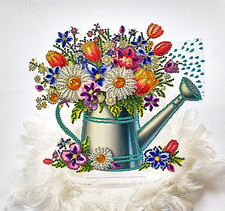 Farbenfroher blumenstrauß dek gebraucht kaufen  Lahnau