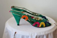 Vintage peep toe gebraucht kaufen  Berlin
