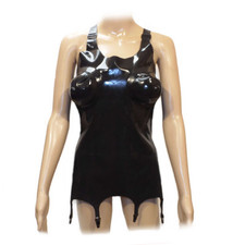 Robe bretelles latex d'occasion  Expédié en France