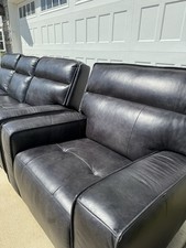 Leather recliner sofa for sale  Carmel