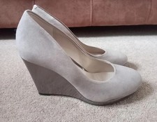Clarks grey silver for sale  BATH
