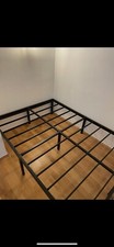 Bettgestell schwarz matt gebraucht kaufen  München