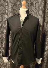 7camicie men black for sale  BILLINGHAM