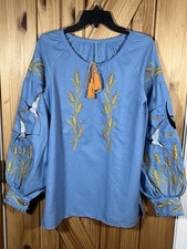 Nwot blue ukrainian for sale  Boiling Springs