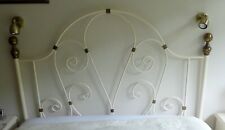 Metal headboard double. for sale  WINSCOMBE