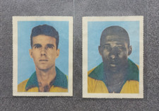 2x 1958 Brasil World Cup Editora Aquarela Legend Blue Number Winner Zagalo Djalm comprar usado  Brasil 