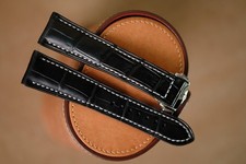 Pulseira Omega preta feita à mão tamanho 20/18 com fecho (pode alterar o comprimento do tamanho) comprar usado Pulseira Omega preta feita à mão tamanho 20/18 com fecho (pode alterar o comprimento do tamanho) comprar usado  Enviando para Brazil