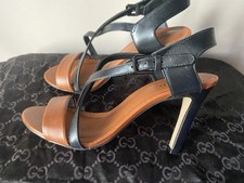 Sandales talons marron d'occasion  Paris XIV