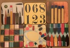 Eames coasters boxed for sale  BELLSHILL