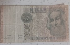 Banconota 1000 mille usato  Santo Stefano di Camastra