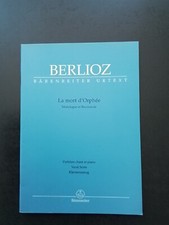 Partition berlioz mort d'occasion  Milly-sur-Thérain