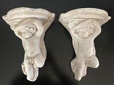 Pair vintage plaster for sale  CAMELFORD