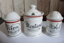 Ancien service salière d'occasion Ancien service salière d'occasion  Coutances