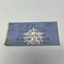 Texas rangers seattle for sale  San Antonio