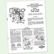 Briggs stratton model for sale  Brookfield