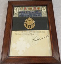 Autografo vittorio emanuele usato Autografo vittorio emanuele usato  Mantova