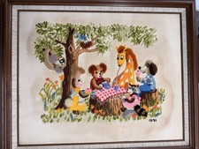 Vintage crewel embroidery for sale  Lincroft