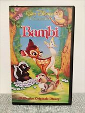 Bambi vhs walt usato  Forli