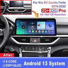 Rádio de carro Android tela 12,3 polegadas para Kia K3 Cerato Forte 2019-2022 unidade principal comprar usado  Enviando para Brazil
