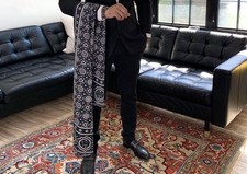 Black men ajrak for sale  BURTON-ON-TRENT