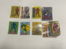 Conjunto de 77 adesivos 1986 Universo Marvel Ironman Hulk Gavião Arqueiro, usado comprar usado Conjunto de 77 adesivos 1986 Universo Marvel Ironman Hulk Gavião Arqueiro, usado comprar usado  Enviando para Brazil