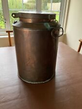 Large copper milk for sale  DUNMOW