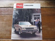 1987 gmc caballero for sale  HONITON