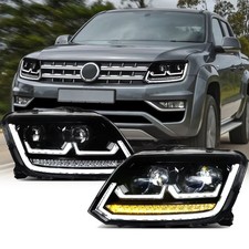 Par de projetor de conjunto de farol de LED para Volkswagen VW Amarok V6 2011-2021, usado comprar usado  Enviando para Brazil