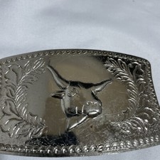 Longhorn belt buckle for sale  Melbourne