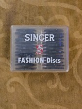 Usado, Discos da moda Singer 26 câmeras planas caixa de plástico original comprar usado  Enviando para Brazil