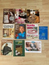 Bundle vintage crochet for sale  PEWSEY
