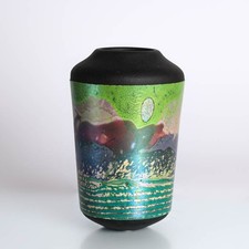 Studioglas vase signiert gebraucht kaufen  Isernhagen