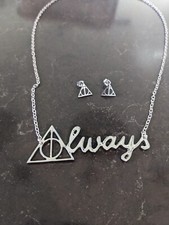 Colar e Brincos "Sempre" - Harry Potter, Relíquias da Morte comprar usado  Enviando para Brazil