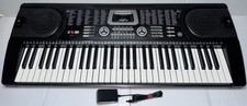 Hamzer 61 teclas piano digital teclado eletrônico reprodução de gravação com adaptador testado comprar usado  Enviando para Brazil