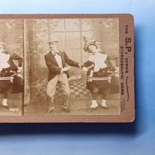 Victorian theatre stereoview for sale  TELFORD