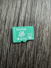 Cartão de memória SanDisk 512GB Leaf Micro SDXC UHS-I micro SD para Nintendo Switch comprar usado  Enviando para Brazil