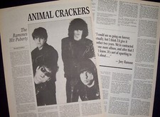 Artigo Ramones Animal Boy Era 1986 em profundidade Los Angeles comprar usado  Enviando para Brazil