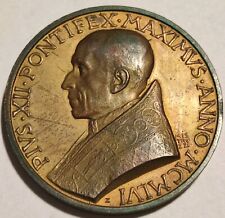 Medaglia pio xii usato  Roma