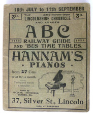 Lincolnshire july 1932 for sale  COLEFORD