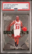 PSA 7 1997 Metal Universe Planet Metal Michael Jordan #1 comprar usado  Enviando para Brazil
