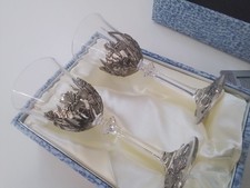Pewter flower wine for sale  GLOUCESTER
