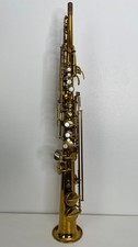 Saxofone soprano Conn New Wonder II laca dourada 1928 com estojo comprar usado  Enviando para Brazil