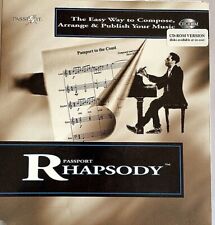 Passport rhapsody logiciel d'occasion  Expédié en France