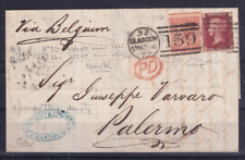 Inghilterra 1872 piego usato  Sannicandro di Bari