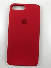 Capa de silicone original genuína autêntica OEM Apple para iPhone 7 Plus 8 Plus vermelha comprar usado  Enviando para Brazil