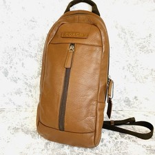 Bolsa de corpo COACH / bolsa de ombro tiracolo – Couro pebbled – F70691 - do Japão comprar usado  Enviando para Brazil