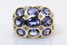 Tanzanite diamond cluster for sale  Acworth