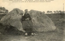 Cpa bretagne locronan d'occasion  Delle