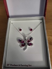 Pendent earring set for sale  Reading